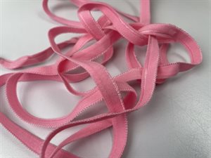 BH strop elastik - lækker kvalitet i lys pink, 7 mm